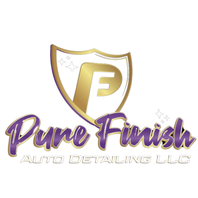 New logo pure finish auto detailing