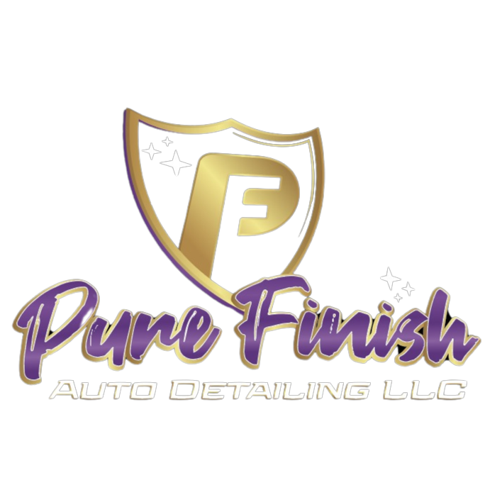 New logo pure finish auto detailing